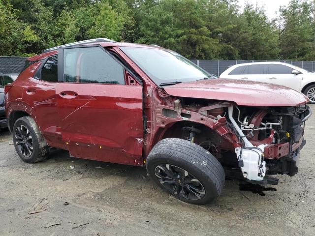 KL79MPSL2NB066635 - 2022 CHEVROLET TRAILBLAZE LT RED photo 4