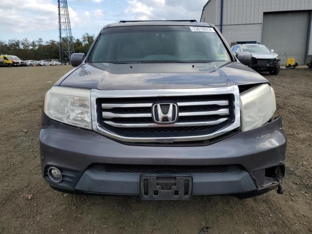 5FNYF4H95FB025238 - 2015 HONDA PILOT TOURING GRAY photo 5