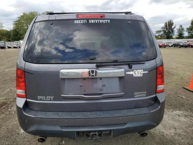 5FNYF4H95FB025238 - 2015 HONDA PILOT TOURING GRAY photo 6