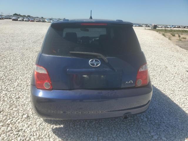 JTKKT604760139694 - 2006 TOYOTA SCION XA BLUE photo 6