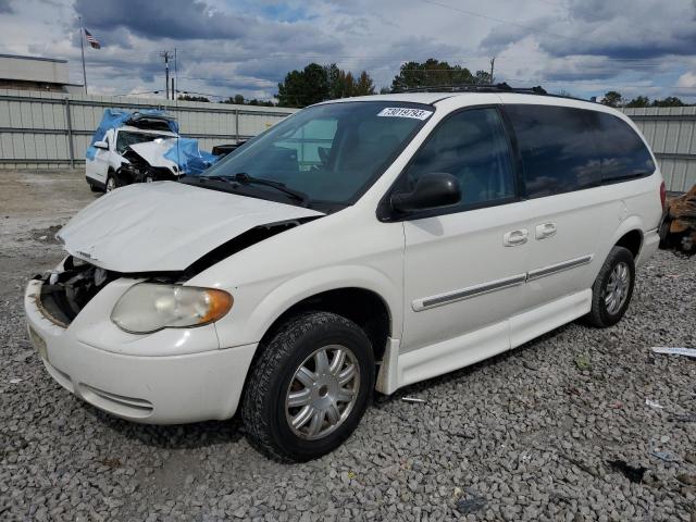2A4GP54L86R617442 - 2006 CHRYSLER TOWN & COU TOURING WHITE photo 1