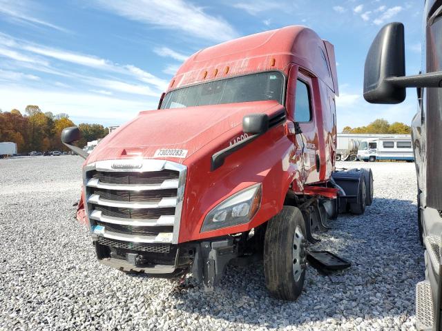 1FUJHHDR3MLMJ4598 - 2021 FREIGHTLINER CASCADIA 1 RED photo 2