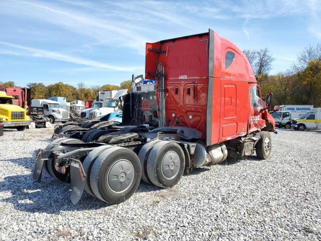 1FUJHHDR3MLMJ4598 - 2021 FREIGHTLINER CASCADIA 1 RED photo 4