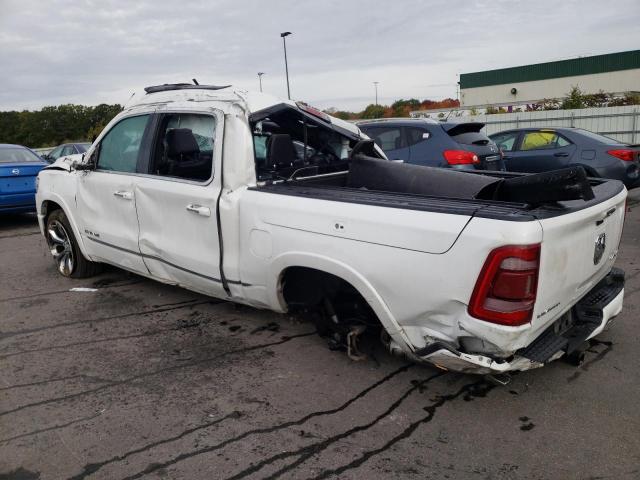 1C6SRFHT6MN582475 - 2021 RAM 1500 LIMITED WHITE photo 2