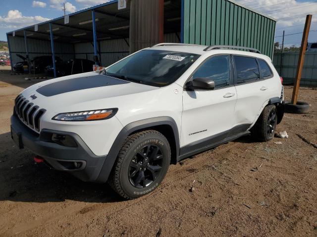 1C4PJMBS6GW183753 - 2016 JEEP CHEROKEE TRAILHAWK WHITE photo 1