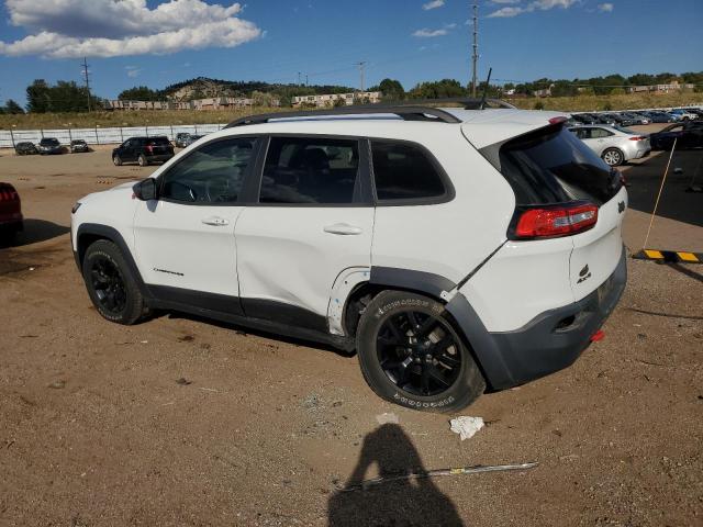 1C4PJMBS6GW183753 - 2016 JEEP CHEROKEE TRAILHAWK WHITE photo 2