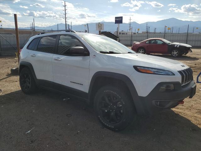 1C4PJMBS6GW183753 - 2016 JEEP CHEROKEE TRAILHAWK WHITE photo 4