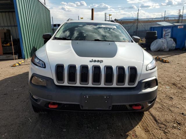 1C4PJMBS6GW183753 - 2016 JEEP CHEROKEE TRAILHAWK WHITE photo 5