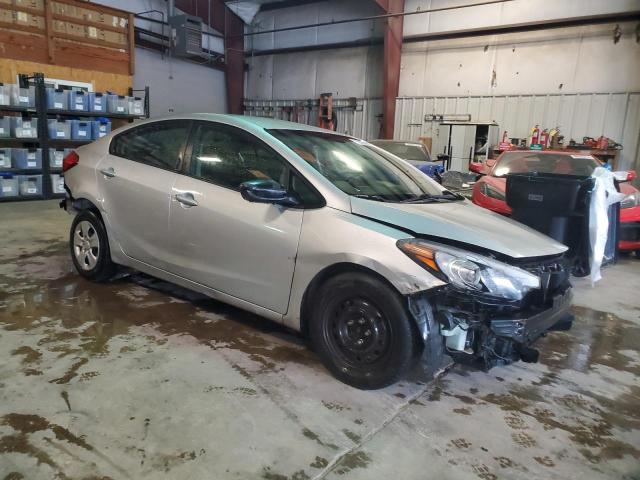 KNAFK4A67E5173567 - 2014 KIA FORTE LX SILVER photo 4