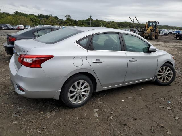 3N1AB7AP0JY344313 - 2018 NISSAN SENTRA S SILVER photo 3