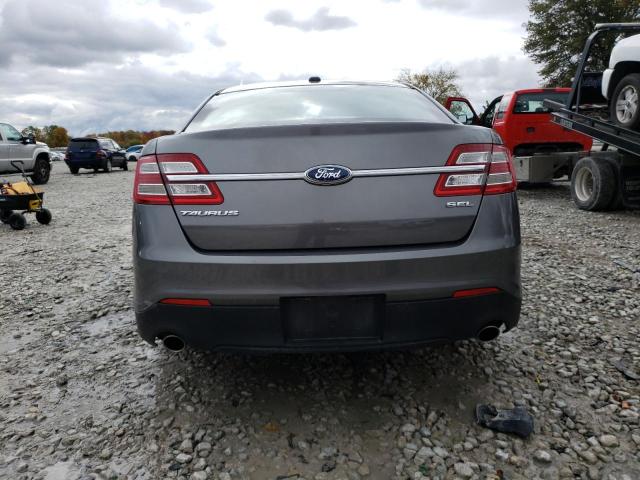 1FAHP2E86EG137652 - 2014 FORD TAURUS SEL GRAY photo 6