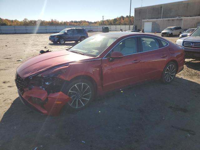 5NPEH4J28LH022311 - 2020 HYUNDAI SONATA LIMITED RED photo 1