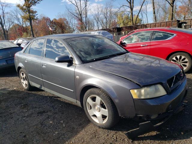 WAULC68E12A290900 - 2002 AUDI A4 1.8T QUATTRO GRAY photo 4