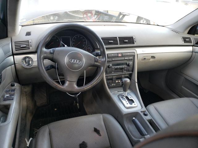 WAULC68E12A290900 - 2002 AUDI A4 1.8T QUATTRO GRAY photo 8