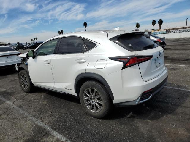 JTJBJRBZXK2105302 - 2019 LEXUS NX 300H WHITE photo 2