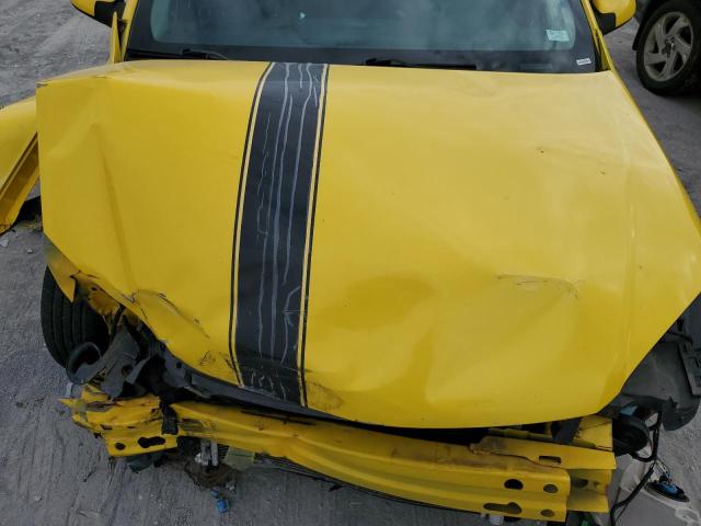 1G1AL12F857635784 - 2005 CHEVROLET COBALT LS YELLOW photo 11