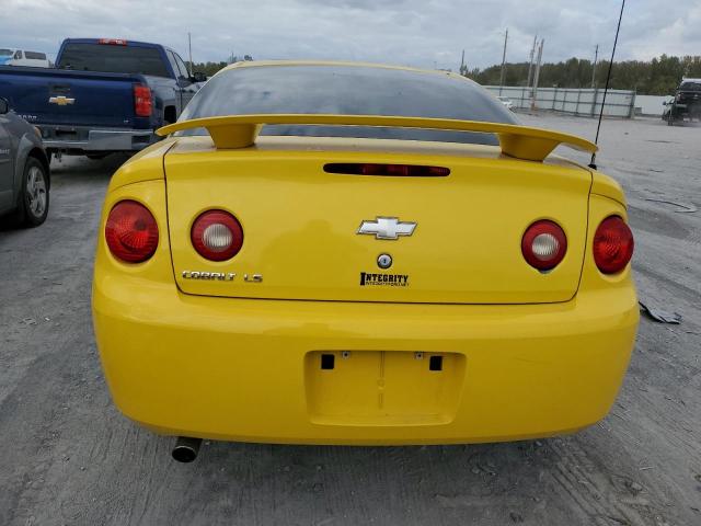 1G1AL12F857635784 - 2005 CHEVROLET COBALT LS YELLOW photo 6