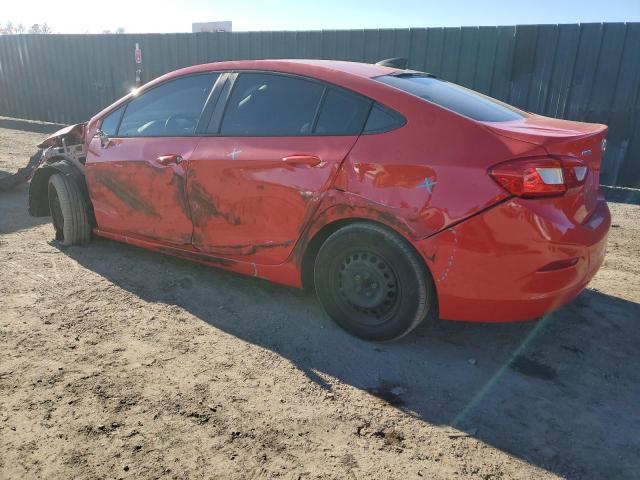 1G1BC5SM1K7135715 - 2019 CHEVROLET CRUZE LS RED photo 2