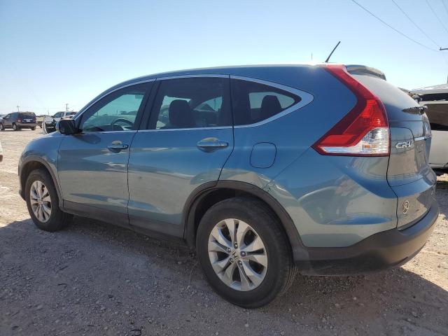 5J6RM4H59EL030536 - 2014 HONDA CR-V EX BLUE photo 2