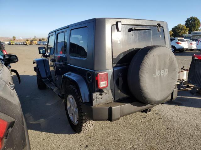 1J4GB59137L191417 - 2007 JEEP WRANGLER SAHARA CHARCOAL photo 2