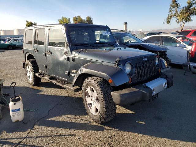 1J4GB59137L191417 - 2007 JEEP WRANGLER SAHARA CHARCOAL photo 4