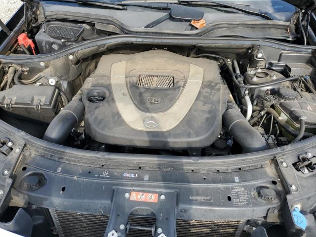 4JGBB8GB7AA606637 - 2010 MERCEDES-BENZ ML 350 4MATIC BLACK photo 12