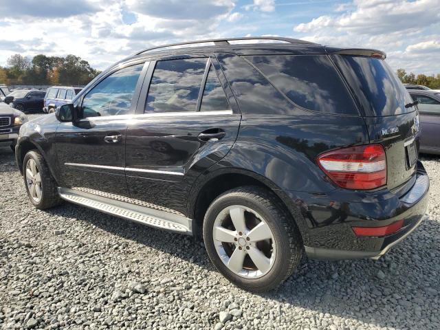 4JGBB8GB7AA606637 - 2010 MERCEDES-BENZ ML 350 4MATIC BLACK photo 2