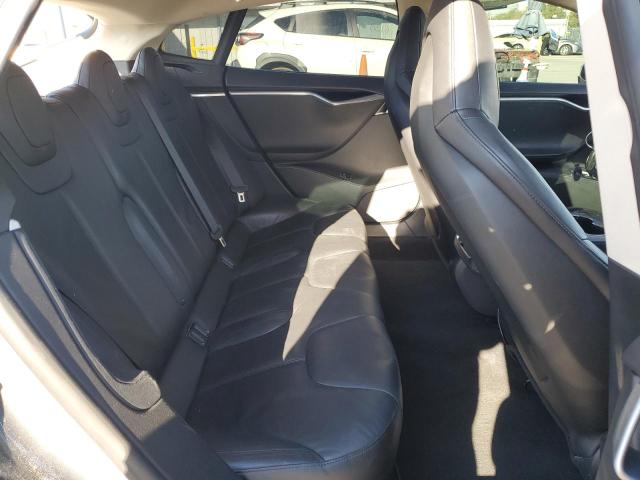 5YJSA1S1XEFP44635 - 2014 TESLA MODEL S GRAY photo 10
