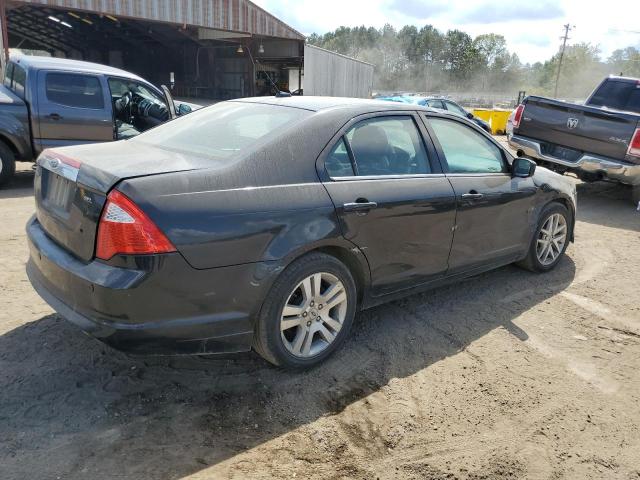 3FAHP0JA3CR363392 - 2012 FORD FUSION SEL BLACK photo 3