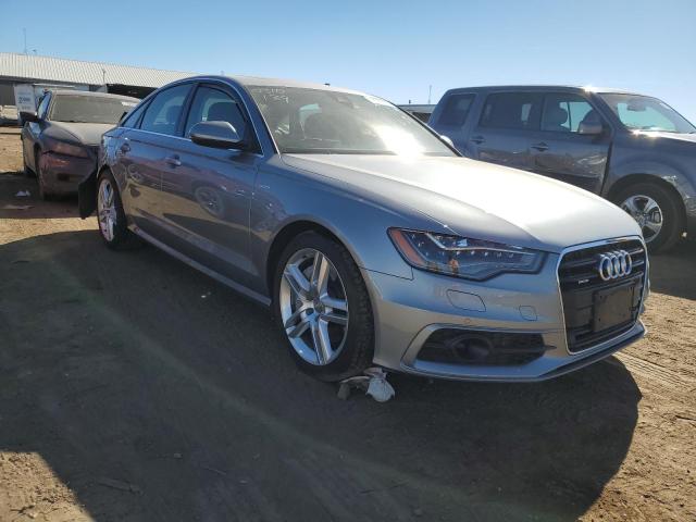 WAUHGAFC9EN050974 - 2014 AUDI A6 PRESTIGE SILVER photo 4