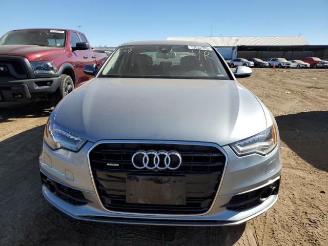 WAUHGAFC9EN050974 - 2014 AUDI A6 PRESTIGE SILVER photo 5