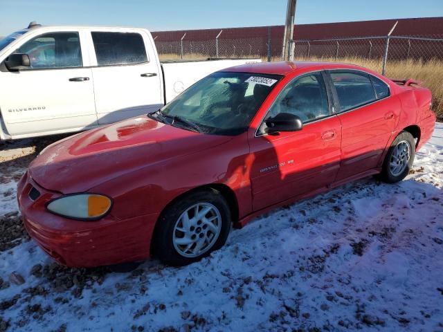 1G2NF52T91M643504 - 2001 PONTIAC GRAND AM SE1 RED photo 1