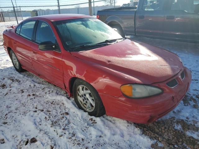 1G2NF52T91M643504 - 2001 PONTIAC GRAND AM SE1 RED photo 4