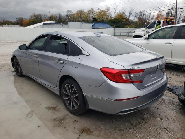 1HGCV1F51NA013205 - 2022 HONDA ACCORD EXL SILVER photo 2