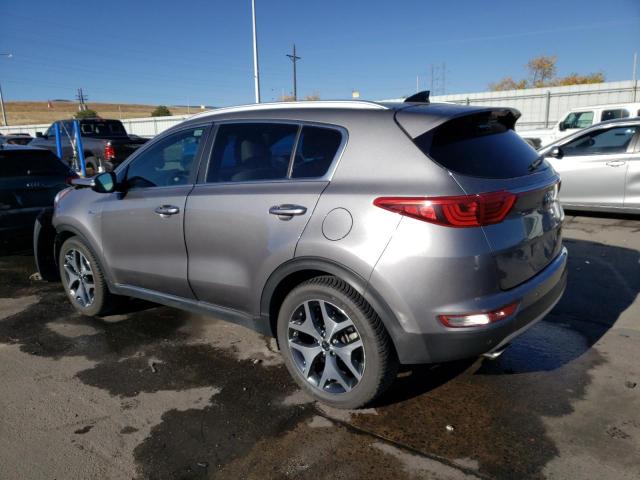 KNDPRCA6XH7241978 - 2017 KIA SPORTAGE SX GRAY photo 2