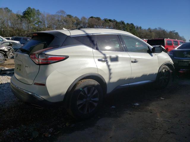 5N1AZ2MG9GN127237 - 2016 NISSAN MURANO S WHITE photo 3