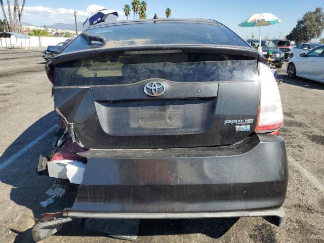 JTDKB20U177587571 - 2007 TOYOTA PRIUS BLACK photo 6