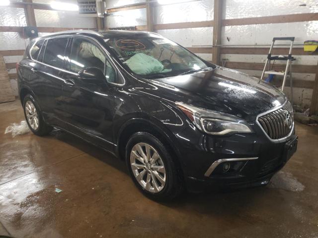 LRBFXBSA6HD080396 - 2017 BUICK ENVISION ESSENCE შავი ფოტო 4