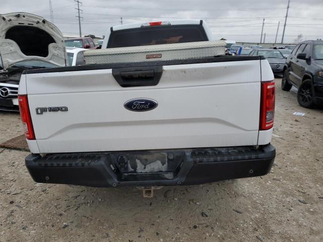 1FTEX1CF6HKE40196 - 2017 FORD F150 SUPER CAB WHITE photo 6