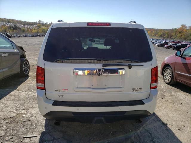 5FNYF4H91FB044594 - 2015 HONDA PILOT TOURING WHITE photo 6