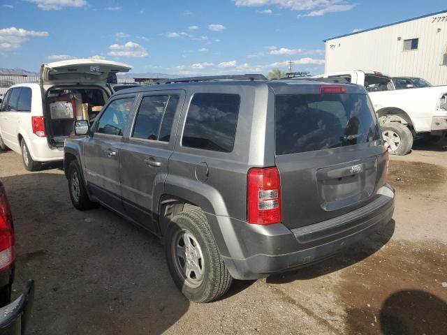 1C4NJPBA4ED596294 - 2014 JEEP PATRIOT SPORT GRAY photo 2