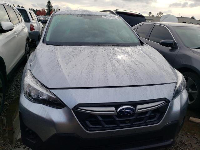 JF2GTABC9M8332739 - 2021 SUBARU CROSSTREK SILVER photo 5