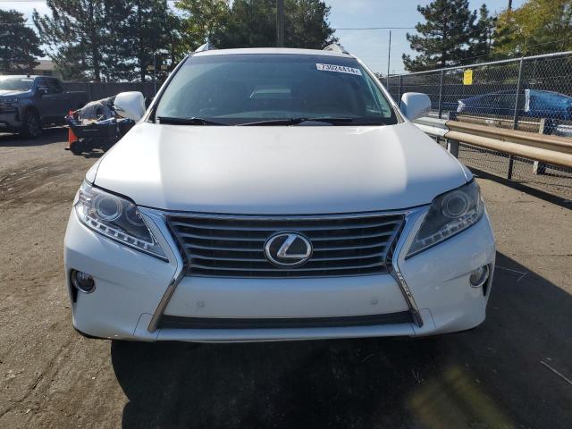 2T2BK1BA0EC241001 - 2014 LEXUS RX 350 BASE WHITE photo 5