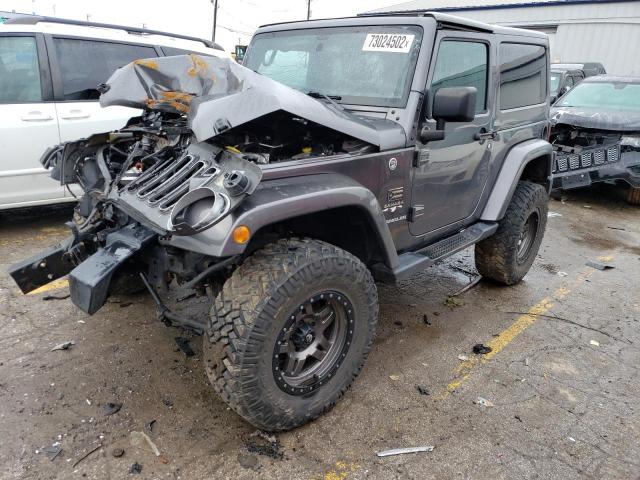 1C4AJWBG5GL296124 - 2016 JEEP WRANGLER SAHARA GRAY photo 1