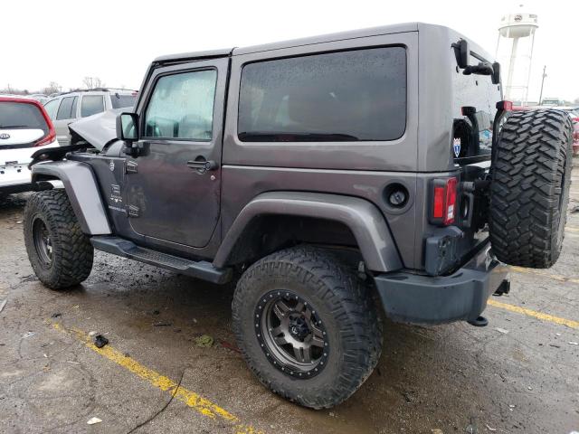 1C4AJWBG5GL296124 - 2016 JEEP WRANGLER SAHARA GRAY photo 2