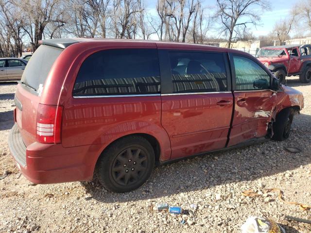 2A8HR44E39R515530 - 2009 CHRYSLER TOWN & COU LX RED photo 3