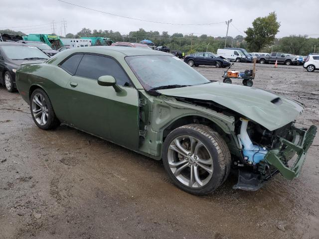 2C3CDZBT6NH109017 - 2022 DODGE CHALLENGER R/T GREEN photo 4