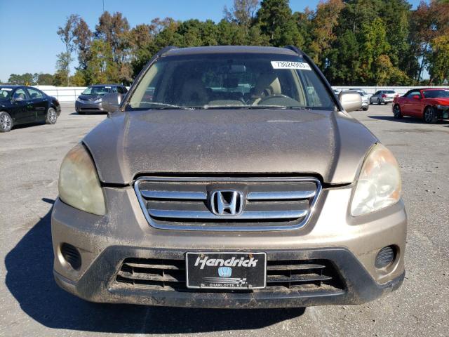 JHLRD78915C052852 - 2005 HONDA CR-V SE GOLD photo 5