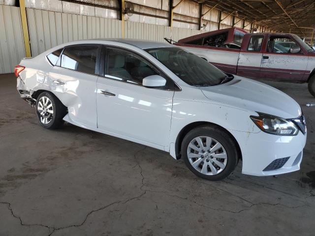 3N1AB7AP2HY365786 - 2017 NISSAN SENTRA S WHITE photo 4