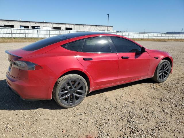 5YJSA1E68MF451449 - 2021 TESLA MODEL S Qırmızı foto 3